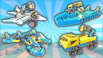 I REBUILT All My Stranded in Space Campaign Vehicles Because They SUCKED! (Trailmakers Gameplay)