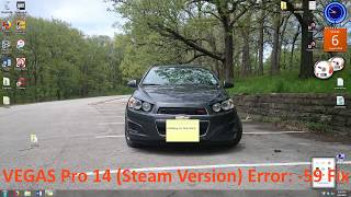 VEGAS Pro 14 (Steam Version) Error: -59 Fix
