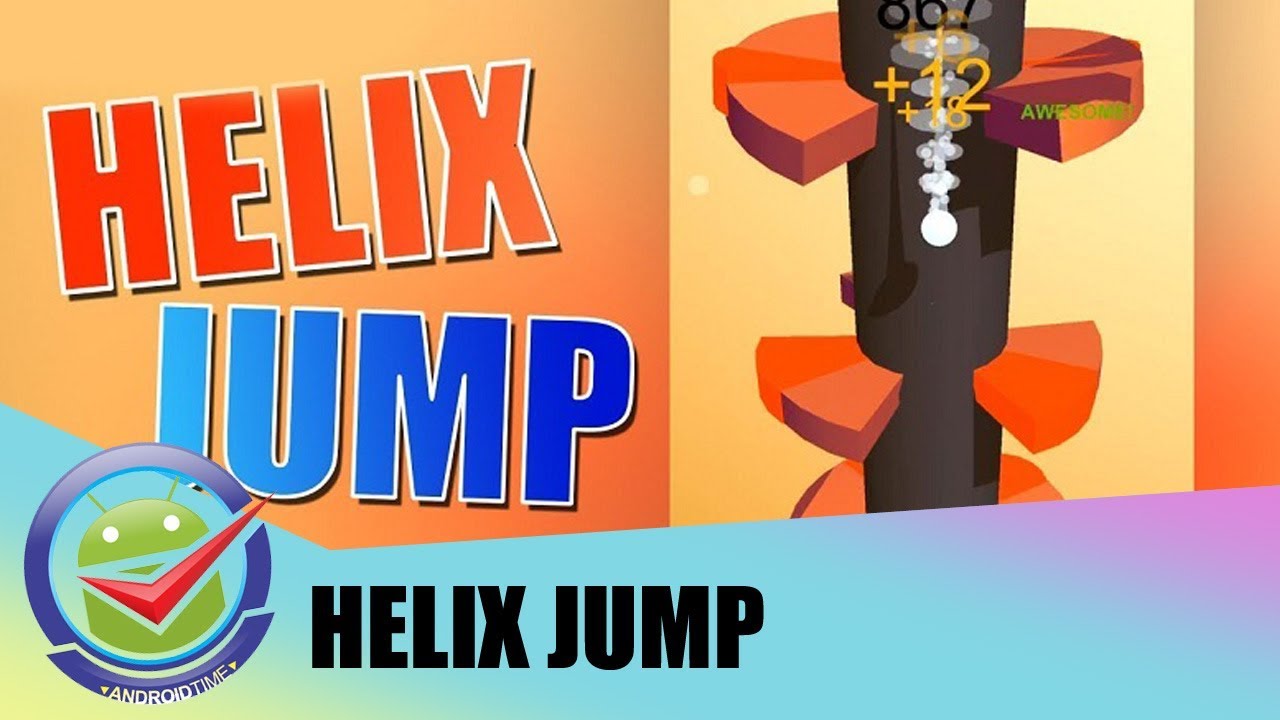 Game Helix Jump on SHARP SHV34 YouTube