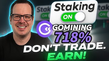 Stake GOMINING crypto 🚀 Earn Up to 718% APY by Staking GOMINING TOKEN