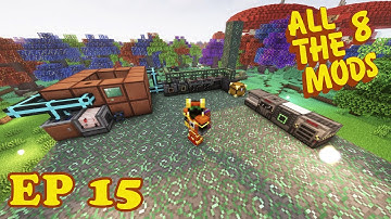 All The Mods 8:  3x Ore processing and Bigger Reactor  |  Episode 15