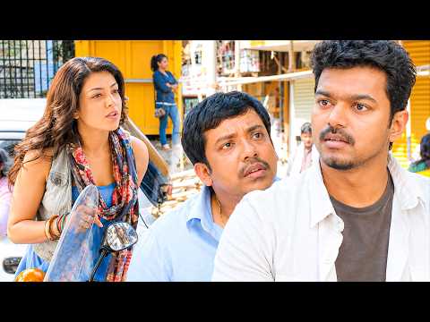 Vijay Thalapathy And Santhan Hillarious Comedy 😂Thuppakki Movie Kajal Agarwal Comedy || iDream