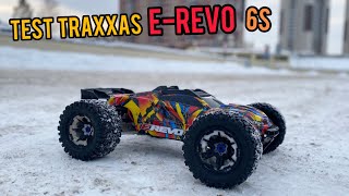 Traxxas E-Revo VXL 2.0 test 4S and 6S - тест НА МАКСИМАЛКАХ! | poritor rc