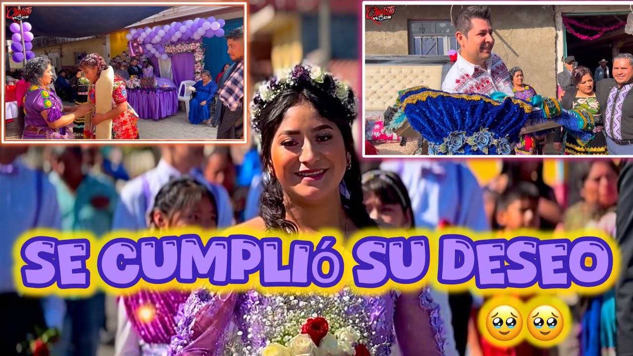 LLEGO EL DÍA DE SUS XV AÑOS Y SU DESEO SE HA CUMPLIDO FESTEJO DE XV AÑOS DE RUT ASÍ SE VIVIÓ 🥹🥹.