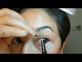 (UPDATE)- Doing my own Single Synthetic Mink Eyelash Extensions