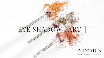 Eye Makeup Masterclass 10: How to Apply Mineral Eye Shadow Part 2