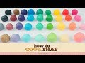 How To Color Fondant make every color with only 5 gel colours