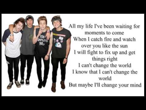 5SOS - Catch Fire lyrics HD