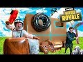 FORTNITE IN REAL LIFE BOX FORT!! 📦⛏Fortnite Nerf War Challenge!