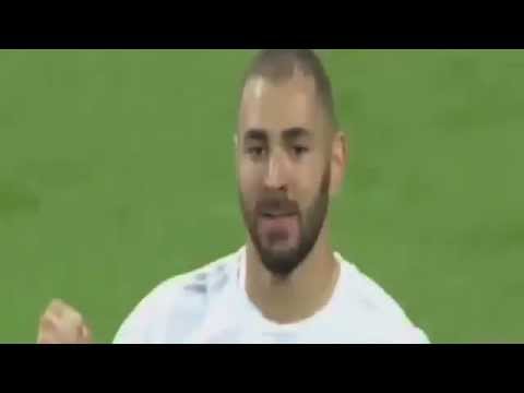 هدف ريال مدريد الاول فى شاختار ( كريم بنزيما)