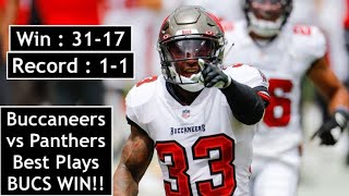 WEEK 2 || Tampa Bay Buccaneers Best Plays vs Panthers (Offense & Defense) || 9/20/2020