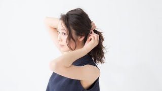 【CanCamヘアアレンジ】ミディアムヘアの簡単こなれアレンジ