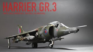 Kinetic GOLD Harrier GR.3 1/48 Scale | The Inner Nerd