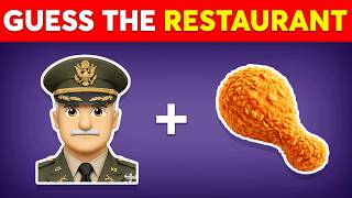 Guess the Fast Food Restaurant by Emoji? 🍟 Ultimate Fast Food Emoji Quiz 🍔🐵 Monkey Quiz screenshot 5