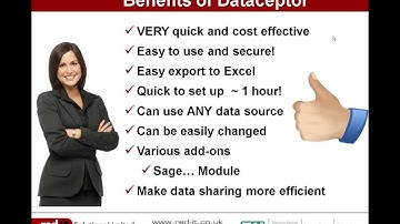Web Reports: How to use Dataceptor to access your data via a browser