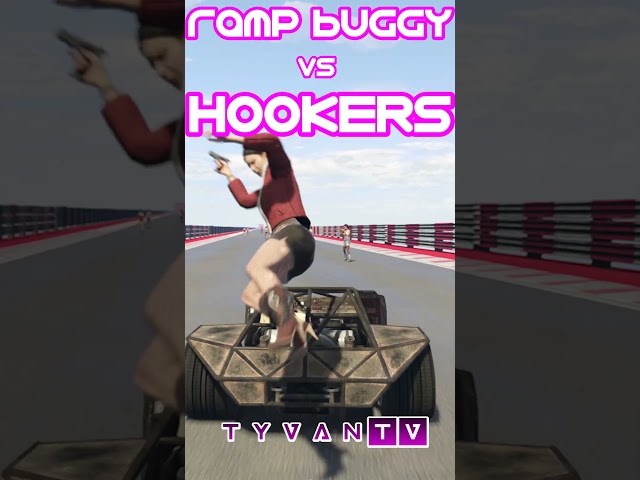 GTA5 RAMP BUGGY vs Hookers #SHORTS #GTA #GTA5