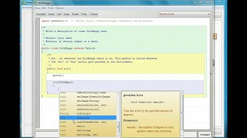 Greenfoot Lesson 1 - Gold Buggies