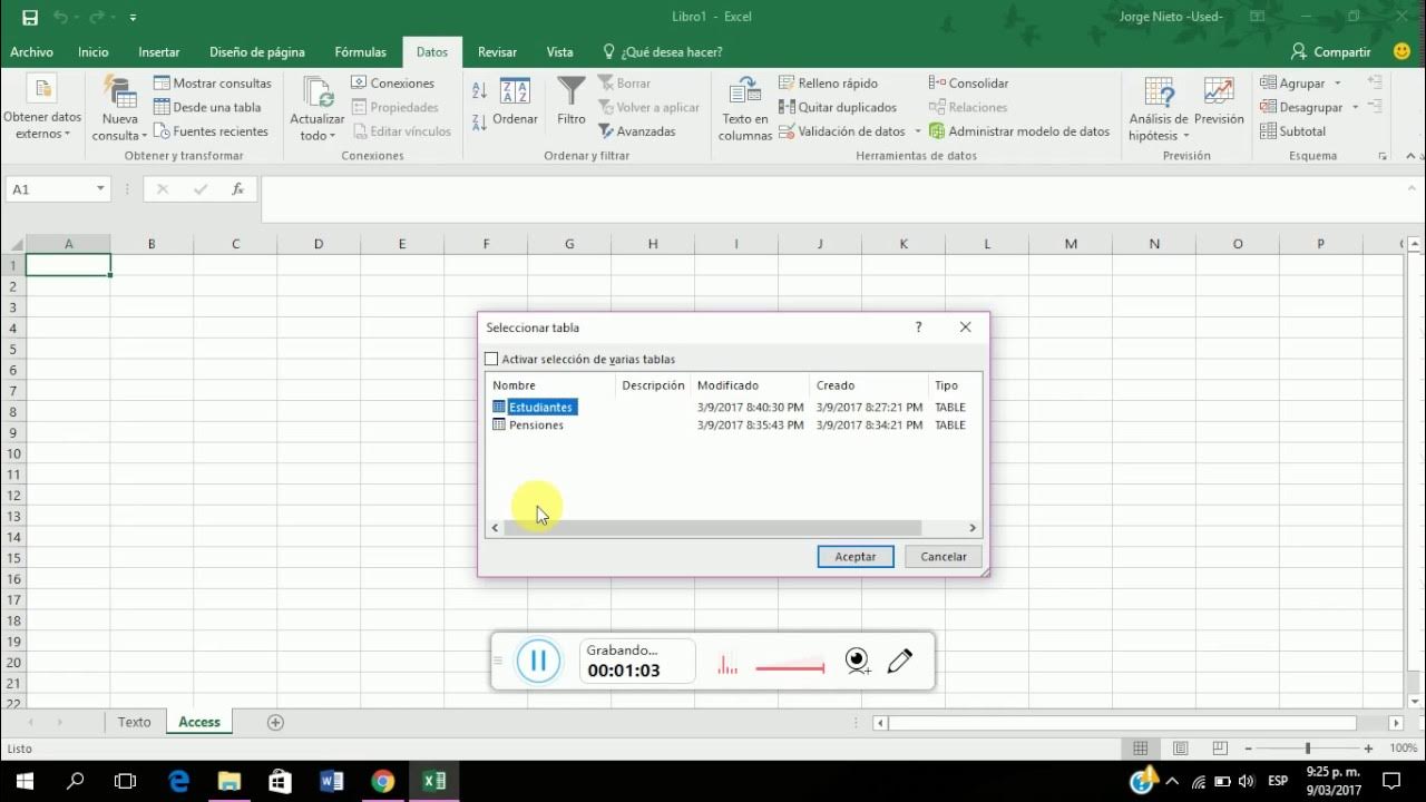 Importación de datos EXCEL+ POWER BI - YouTube