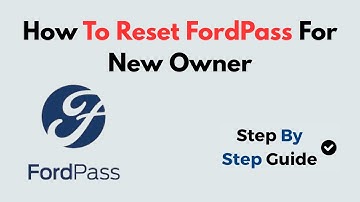 How to Reset FordPass for New Owner | Remove Vehicle & Transfer Account Access