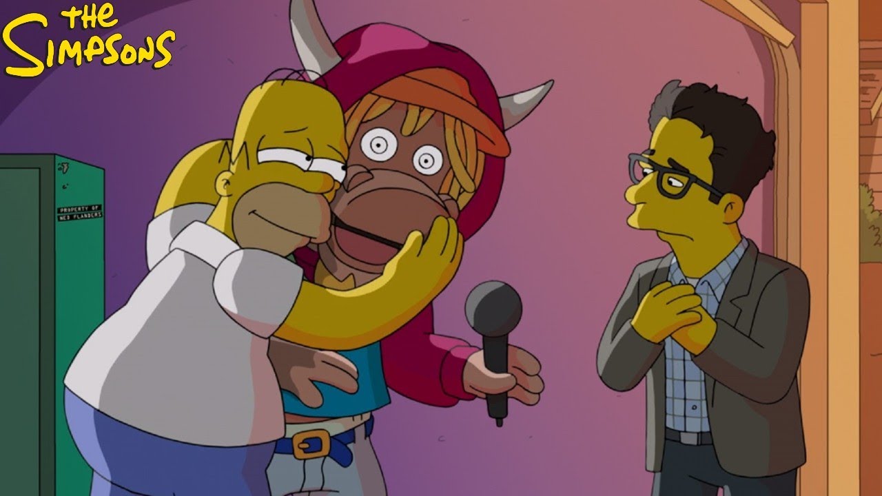 The Simpsons S32E15 Do Pizza Bots Dream of Electric Guitars