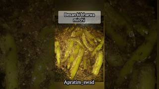 Besan ki bharwa mirchi recipe shorts  youtube cooking food shortsfood ytshorts  recommended