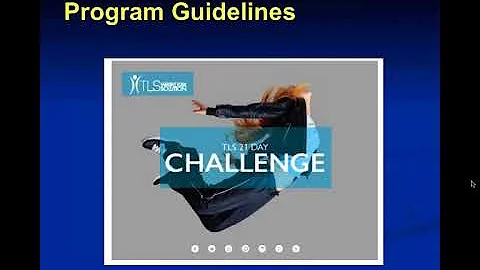 TLS 21 DAY CHALLENGE  The Dr  Miller Ihli Series W...