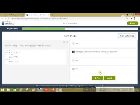 #cisco python essential 1 || part 1 summary test answers - YouTube