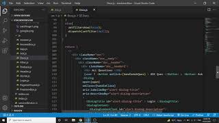 stack overflow clone part #18 |  using react JS and redux | search box  page creation part