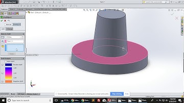 DRAFT ANGLES IN  SOLIDWORKS  #DRAFTANGLES #cad