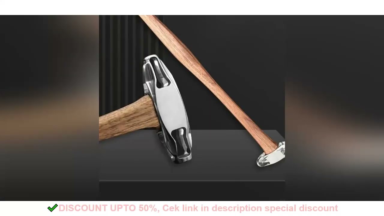 Accuracy Polished Steel Auto Body Hammer with Ergonomic Beech Handle Car Dents Repair Tool Upgrades