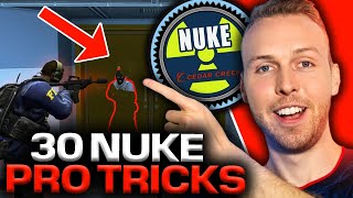 30 Nuke Tricks Only Pros Know! - CSGO