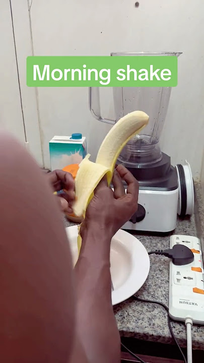Morning smoothie,subixi tababarka ka dib baan cabbaa