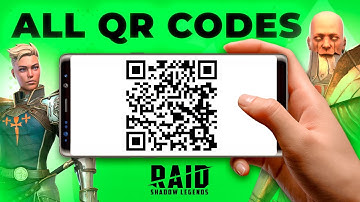 QR codes for Raid Shadow Legends with MEGA Bonus📱How to scan QR code in Raid Shadow Legends📱