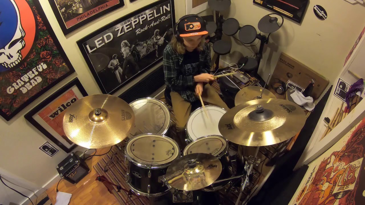The Crunge (Led Zeppelin) DRUM COVER YouTube