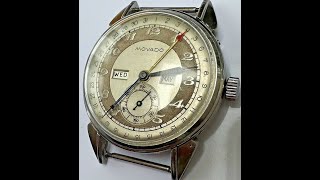 MOVADO VINTAGE orologio meccanismo meccanico carica manuale automatico polso uomo