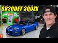 Turning a $300 Nissan 300ZX into a $30,000 Nissan 300ZX - Part 11 (SR20 Engine Swap!)