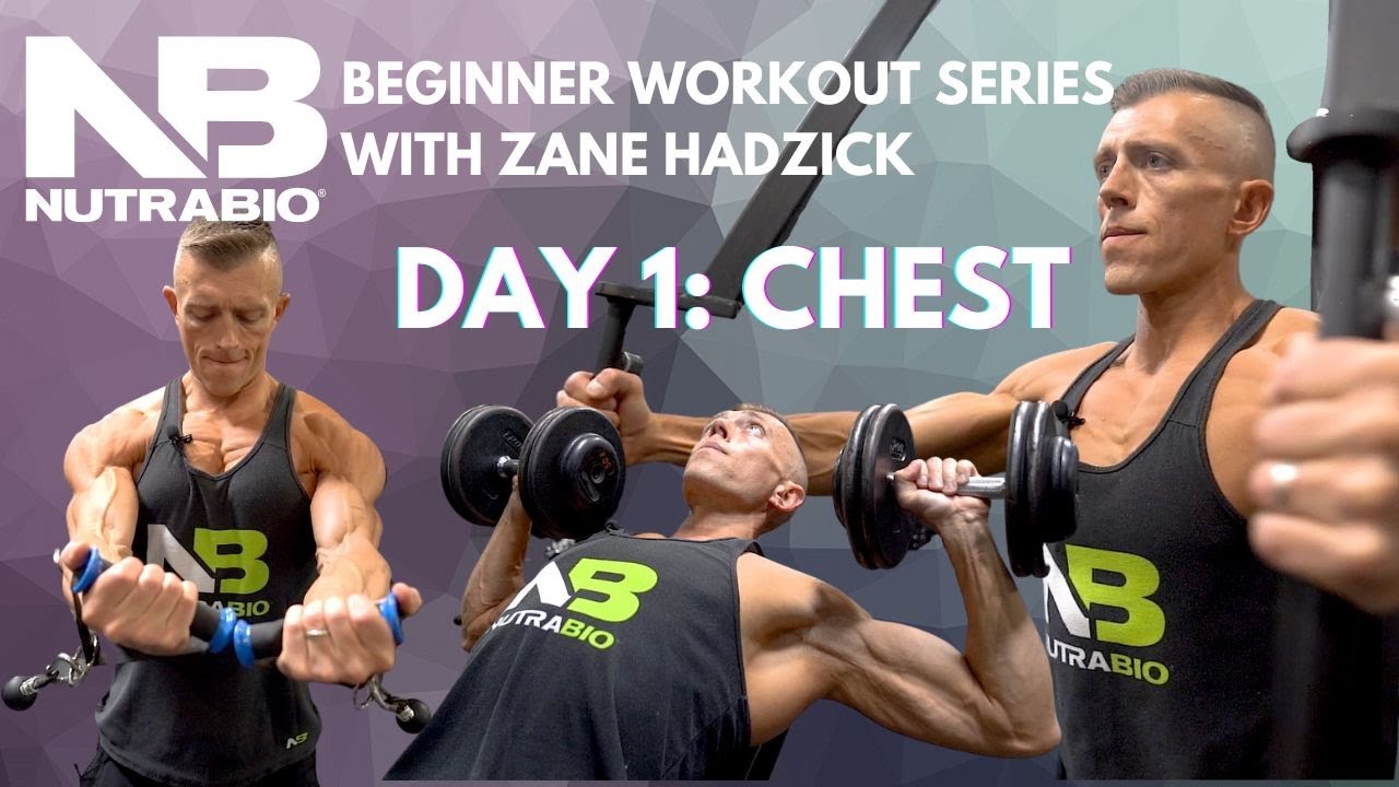 Beginner Workout Series with Zane Hadzick | Day 1: Chest - YouTube