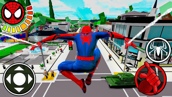 ID CODES) HOW TO BECOME SPIDER MAN IN BROOKHAVEN ROBLOX 