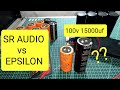 Elco sr audio vs elco epsilon 100v 15000uf tes tegangan dan kapasitas