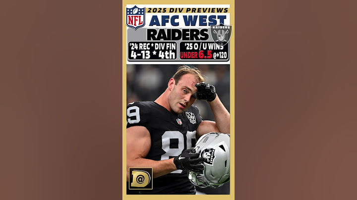 Las Vegas Raiders 2025 Preview: Over or Under 6.5 wins?