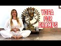 Yoga for Menstrual Cramps Relief | 10 Minutes Gentle Yoga