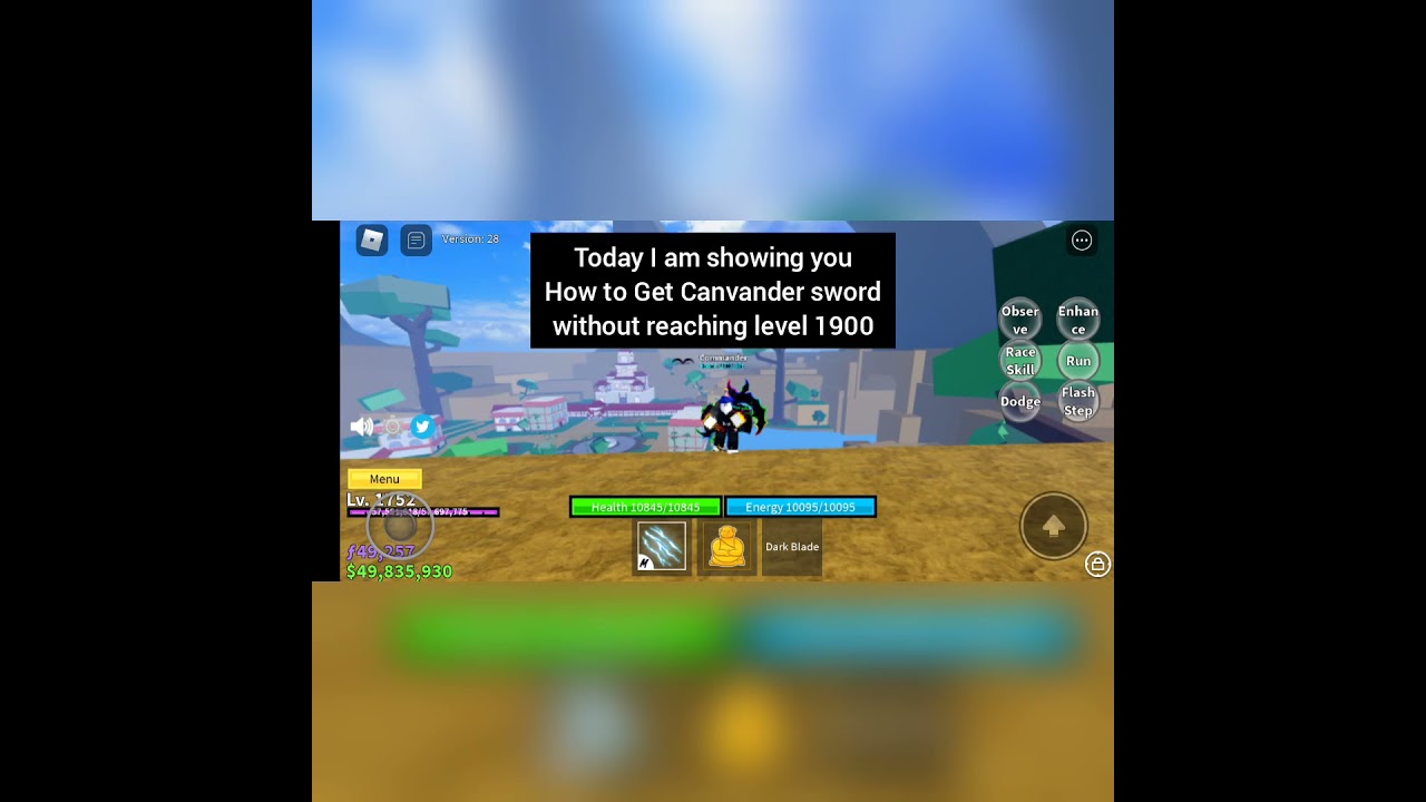 How To Get Canvander Sword Without Level 1900 Blox Fruit YouTube How to get canvander sword without level 1900 blox fruit youtube