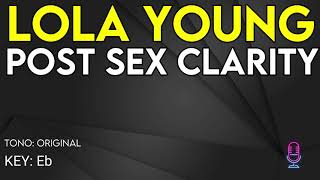 Lola Young - Post Clarity - Karaoke Instrumental