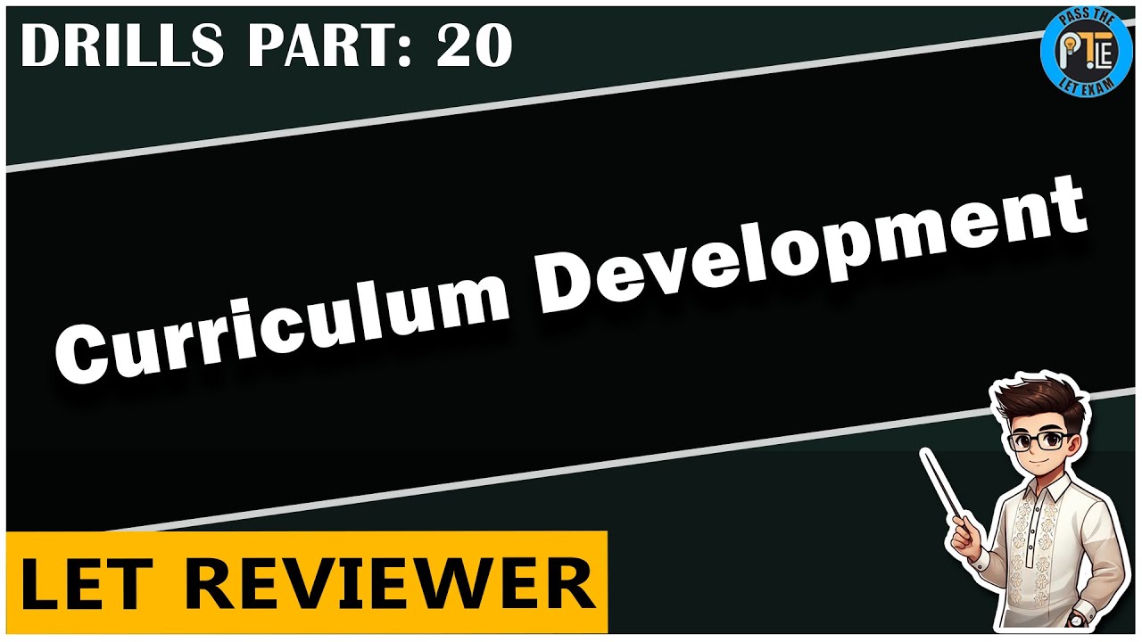 Curriculum Development | Drills Part 20