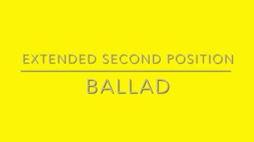 1. Ballad - Both Lines - Extended Second Position - Position Pieces for Cello - Book 1