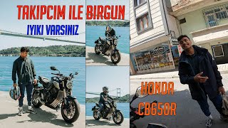 TAKİPÇİM İLE BİRGÜN - ABİ BU NASIL SES - CB650R GAZLAMA #cb650r #cbr650r by MotoLost 4,230 views 11 months ago 23 minutes