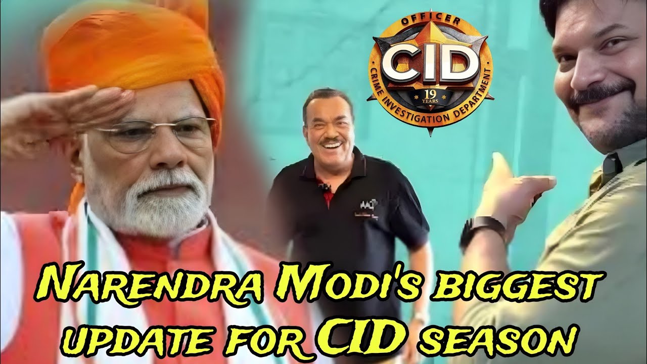 PM Modi’s Bold Statement About CID Season 2 | Narendra Modi Supports the Comeback of CID Season 2