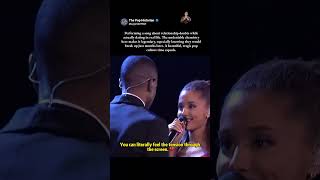 The Chemistry Was Unmatched 💔 #ArianaGrande #PopCulture #LiveMusic #BigSean