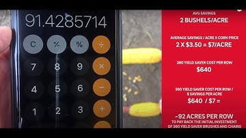 Rapid ROI with 360 YIELD SAVER