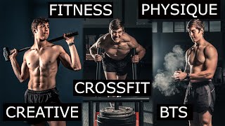 How to take INSANE Fitness / CrossFit photos | Photoshoot BTS (behind the scenes)